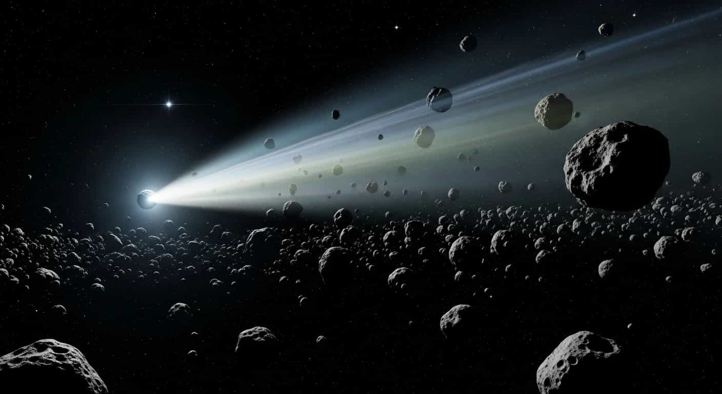 Trzeci gość z kosmosu - kometa międzygwiezdna 3I/Atlas przemierza Układ Słoneczny z rekordową prędkością